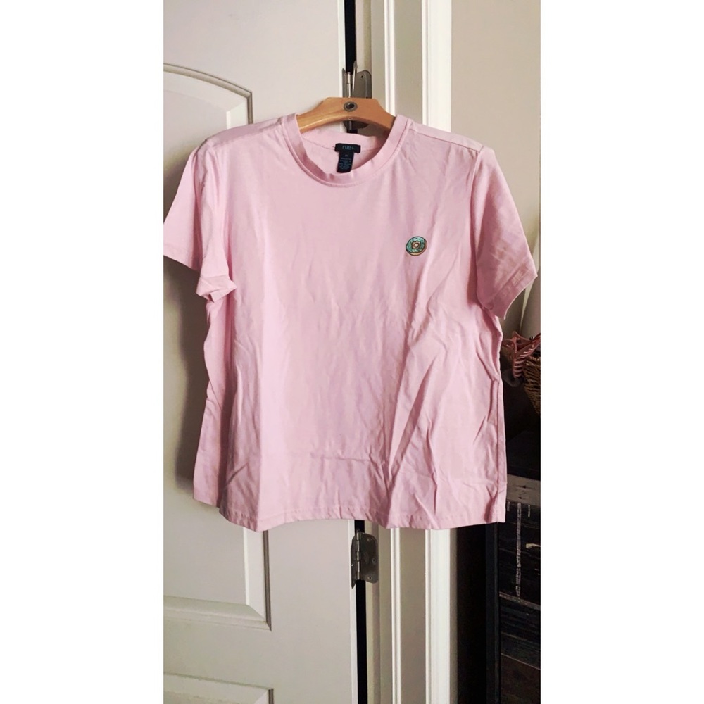Plus crop shirt